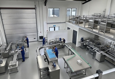 Installing packaging equipment